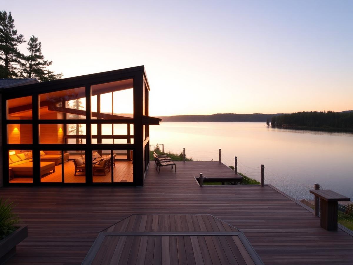 Lakeshore Waterfront Retreat